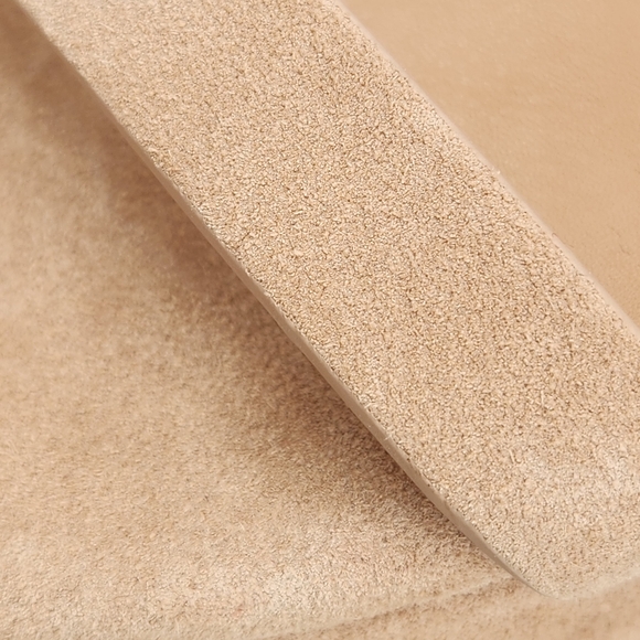 Gianni Bini Platform Sandals 11 Nude Cream Suede Margee Chunky Heels Y2K New$110 - Picture 9 of 13